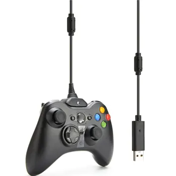 1,5 м USB-Кабель для Зарядки Беспроводного Игрового Контроллера Xbox 360 Play Charging Кабель Зарядного Устройства Шнур Высококачественный Игровой Аксессуар 2022