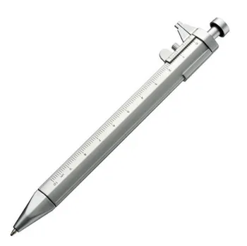 1 Шт Nieuwe Многофункциональная Гелевая Чернильная Ручка Schuifmaat Roller Шариковая Ручка Briefpapier Balpen 0.5 Мм Прямая Доставка