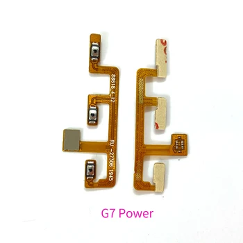 10 шт. для Motorola Moto G7 Power Play Plus Переключатель включения выключения громкости боковая кнопка гибкий кабель