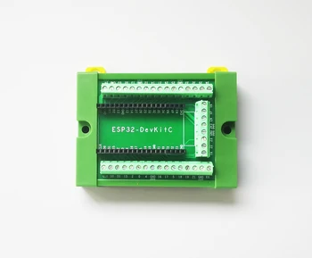 ESP32 DevKitC Винтовая клеммная колодка с возможностью монтажа на панель модуля отключения или DIN-рейку