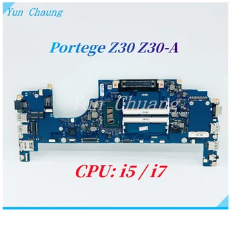 FAUXSY3 A3667A ОСНОВНАЯ ПЛАТА для ноутбука Toshiba Portege Z30 Z30-A Материнская Плата С процессором i5 i7 DDR3 100% Полностью Рабочая