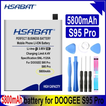Аккумулятор HSABAT S95 Pro 5800 мАч для Аккумуляторов смартфонов DOOGEE S95 Pro