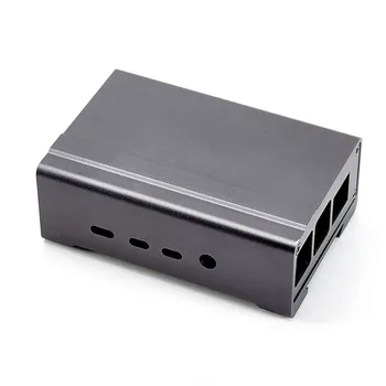 Алюминиевый корпус RPI4 Черный/серый/синий корпус Металлический корпус для Raspberry Pi 4 Модель B