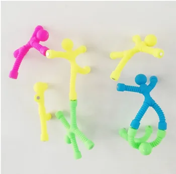 Антистрессовые силиконовые магнитные пазлы в форме куклы в форме человека, развивающие детские игрушки для детей, игры по сборке новинок, магниты на холодильник