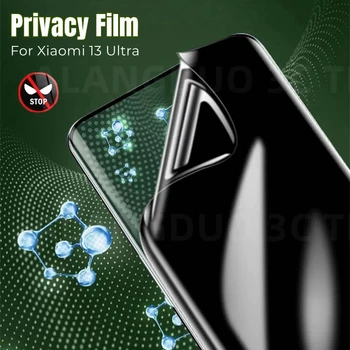 Антишпионская Гидрогелевая пленка для Xiaomi 13 lite 12X12 Pro 12s Ultra Privacy Screen Protector для Xiaomi Civi 2 1S Mi 13ultra Soft TPU