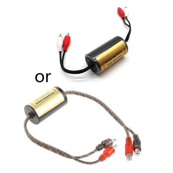 Аудио-Защита от шума, устраняющая контур заземления тока-Шумоизолятор, Фильтр шума для стереосистемы Dropship