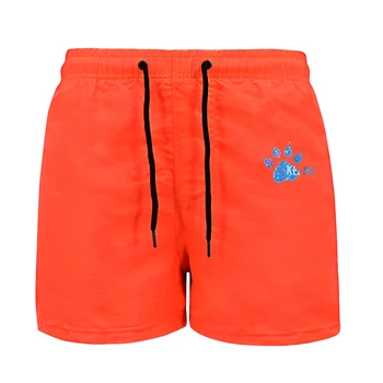 Брендовые повседневные мужские пляжные шорты KELME fashion personality, спортивные плавки для бега трусцой, быстросохнущие, дышащие, спортивные брюки