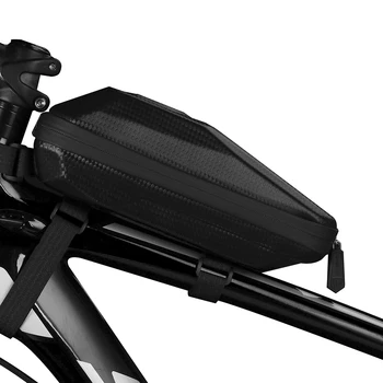 Велосипедная сумка MTB Передняя трубка подвесной чехол Водонепроницаемый жесткий EVA велосипед передняя трубка сумка