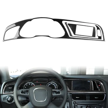 Декоративная наклейка для отделки приборной панели автомобиля 3шт. Для Audi A4 B8 RS4 S4 Только для левостороннего вождения