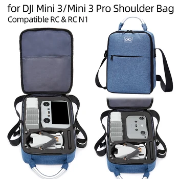Для DJI Mini 3/Mini 3 Pro Наплечный ящик для хранения дрона Универсальная сумка-мессенджер для DJI Mini 3 Pro чехол для аксессуаров