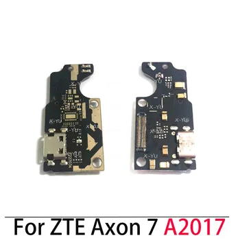 Для ZTE Axon 7 A2017 A2017G/Axon 7 Mini Axon7 B2017 B2017G USB Док-станция Для Зарядки Разъем Микрофона Гибкий Кабель Ремонтная Часть