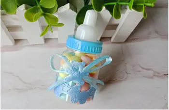 Европейская коробка конфет на день рождения ребенка бутылка прозрачная подарочная коробка коробка для хранения сахара украшение вечеринки