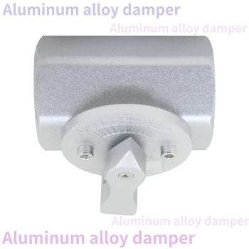 Заслонка секций из алюминиевого сплава Воздушный клапан из алюминиевого сплава с диском клапан с внутренней резьбой Заслонка отверстия для проволоки из алюминиевого сплава
