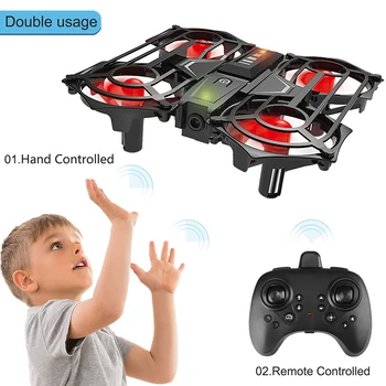 Индукционная интеллектуальная модель самолета с дистанционным управлением 2.4G, Квадрокоптер, Самолеты, игра для вечеринок, детские игрушки для развлечений на свежем воздухе, Подарочные игрушки