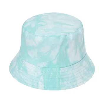 Кепка для бассейна, мужские и женские кепки с галстуком-краской, Летняя Рыбацкая кепка, Двусторонняя, которую можно носить, Модная плоская кепка от солнца, повседневные шляпы Унисекс