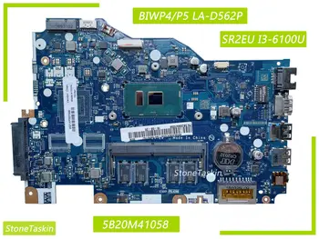 Лучшее значение 5B20M41058 для Lenovo Ideapad 110-15ISK Материнская плата ноутбука BIWP4/P5 LA-D562P SR2EU I3-6100U Процессор DDR4 100% Тест