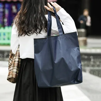 Многоразовая хозяйственная сумка из экологически чистого нейлона, продуктовая сумка через плечо, рыночные сумки, складные сумки для супермаркетов для женщин