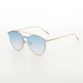 Новые винтажные модные солнцезащитные очки Pilot, покрытые пленкой, сверхлегкий чистый титан, Классический круглый дизайн, женское и мужское Оригинальное качество