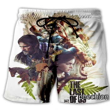 Новые мужские/женские повседневные шорты с 3D-принтом THE Last Of Us, модная уличная одежда, Мужские свободные спортивные шорты T44