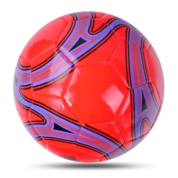 Новые футбольные мячи размером 5, сшитые машинным способом из ПВХ, высококачественная уличная футбольная тренировочная команда bola de futebol