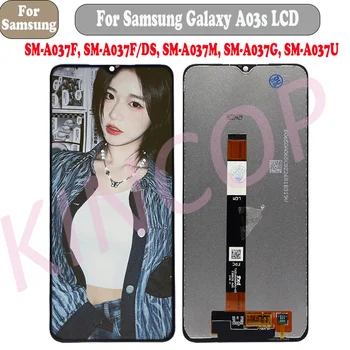 Оригинал для Samsung Galaxy A03s LCD A037U, дисплей с сенсорным экраном в рамке, дигитайзер для Samsung A037U Display