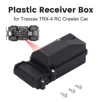 Пластиковая коробка приемника Водонепроницаемая противоударная для запасных частей для радиоуправляемых гусеничных автомобилей Traxxas