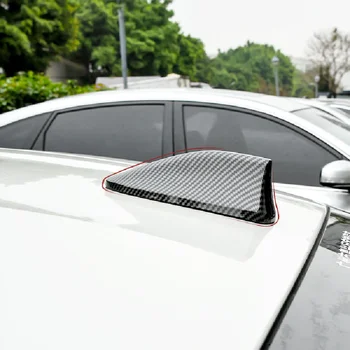 Пластиковая крышка антенны с рисунком из черного углеродного волокна ABS Для экстерьера автомобиля 2022 Toyota 86 GR86 ZN8 Subaru BRZ ZD8 Аксессуары