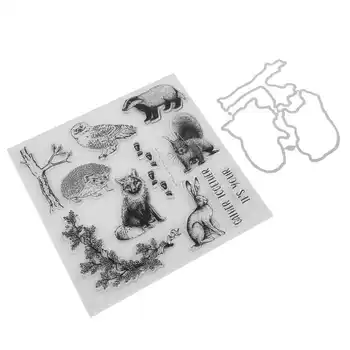 Прозрачные штампы своими руками Прозрачные штампы TPR из углеродистой стали для изготовления открыток для конвертов для поделок для фотоальбомов