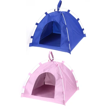 Складная палатка для милых домашних собак Портативная наружная палатка для котенка Кошки Маленькой собаки питомника щенков кошачьего гнезда питомника собак