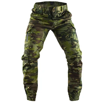 Тактические брюки-карго, военные камуфляжные джоггеры для бега трусцой, уличные рабочие походные охотничьи боевые брюки, мужская уличная одежда