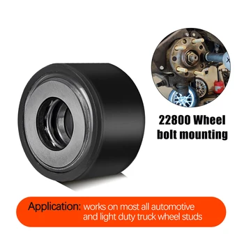 Установщик колесных шпилек 22800 Заменяет большинство всех автомобильных шпилек для колес и легких грузовиков, совместимых с инструментом для шиномонтажа