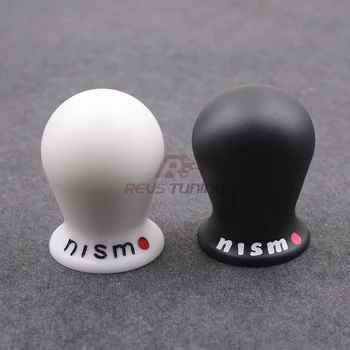 Черно-белый Универсальный гоночный автомобиль Nismo Ручной MT Ручка переключения передач, Рычаг переключения передач, головка шариковой ручки для Nissan