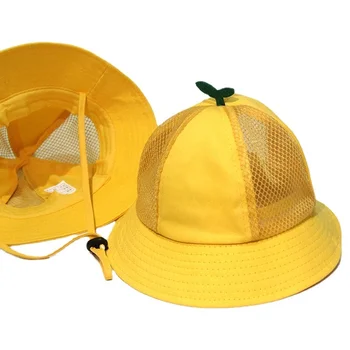 Широкополая шляпа для маленьких мальчиков и девочек, милые детские пляжные кепки Унисекс от солнца с защитой от ультрафиолета, Летние Аксессуары Ярких цветов, Панама