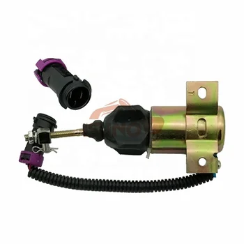 Электромагнитный клапан для отключения подачи топлива экскаватора ISUNO 12V 3754020-X54