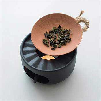 Японская керамическая сушилка для чая, чайная печь для запекания свечей из грубой керамики, чаша для запекания чайной ложкой, чаша для ароматизации чая, плита для запекания чая